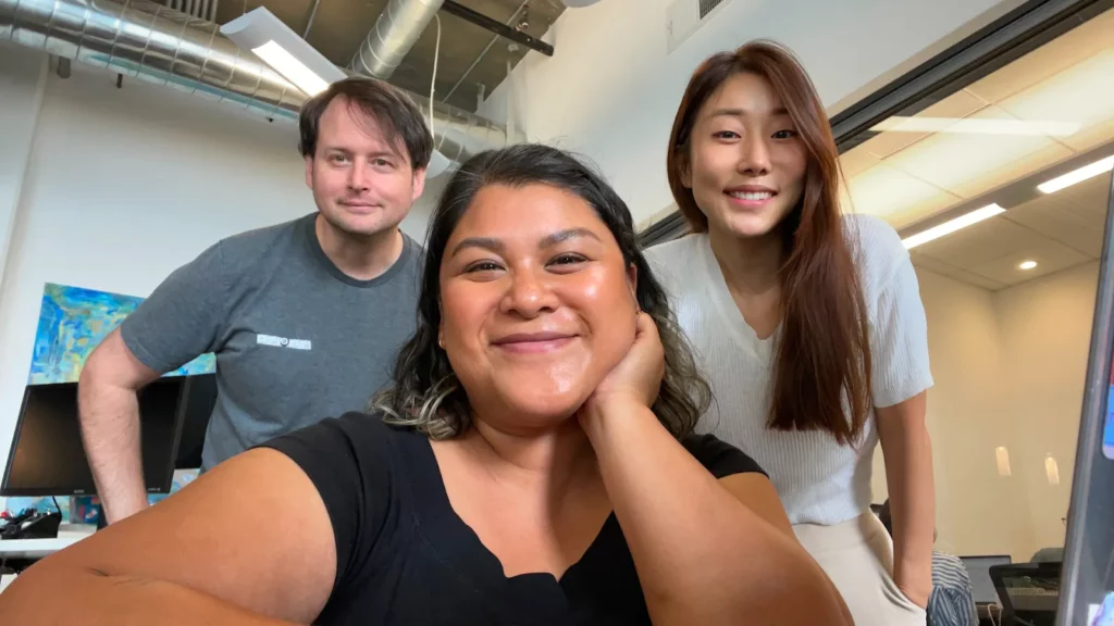 Christina and fellow Operations team members at Goalbook’s headquarters in San Mateo, California.