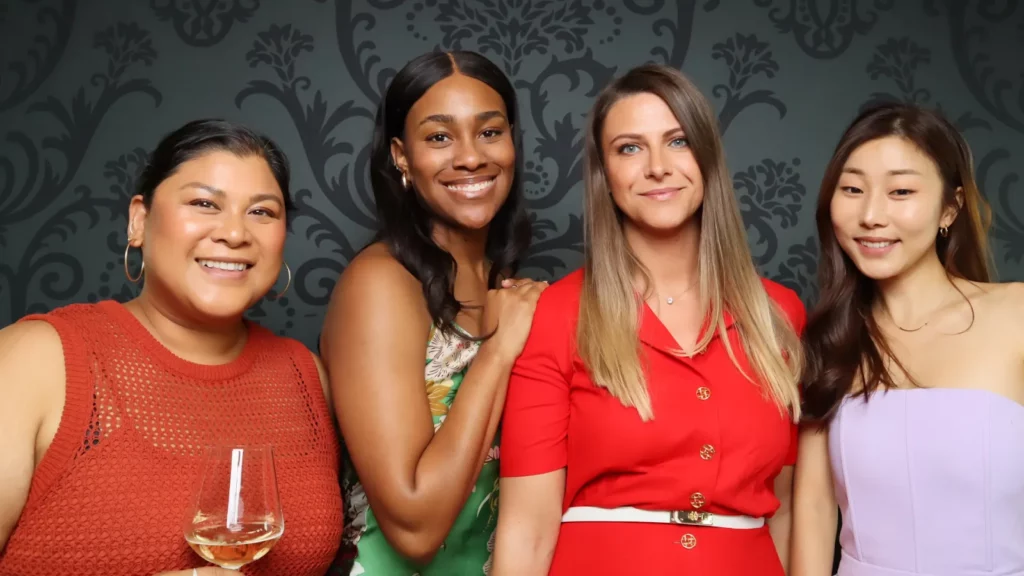 Christina and fellow Operations team members celebrate a successful Team Week in Denver, Colorado.