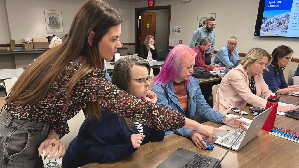 Amy, one of Goalbook's Customer Success Manager for North Dakota, guides leaders through data analysis for their districts.